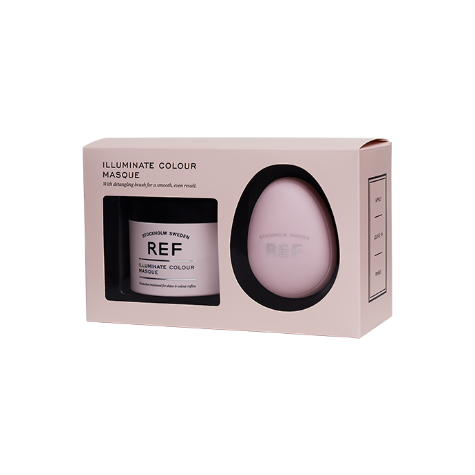 REF Illuminate Colour Masque + Detangling Brush