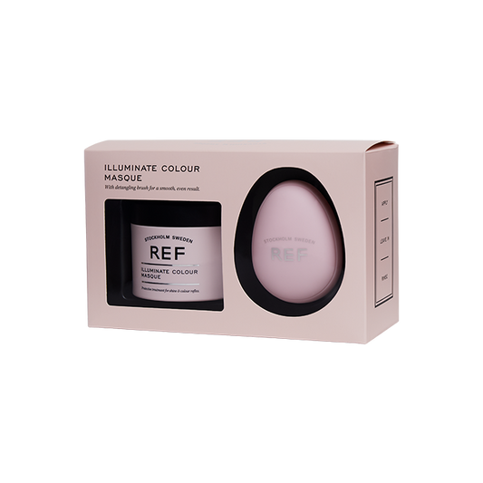 REF Illuminate Colour Masque + Detangling Brush