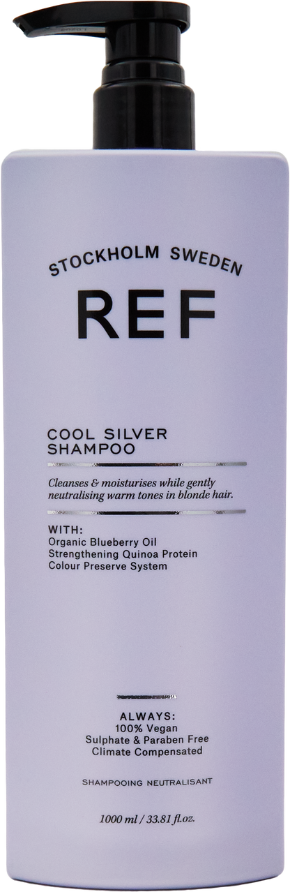 REF Stockholm Cool Silver Shampoo bottle 1000ml