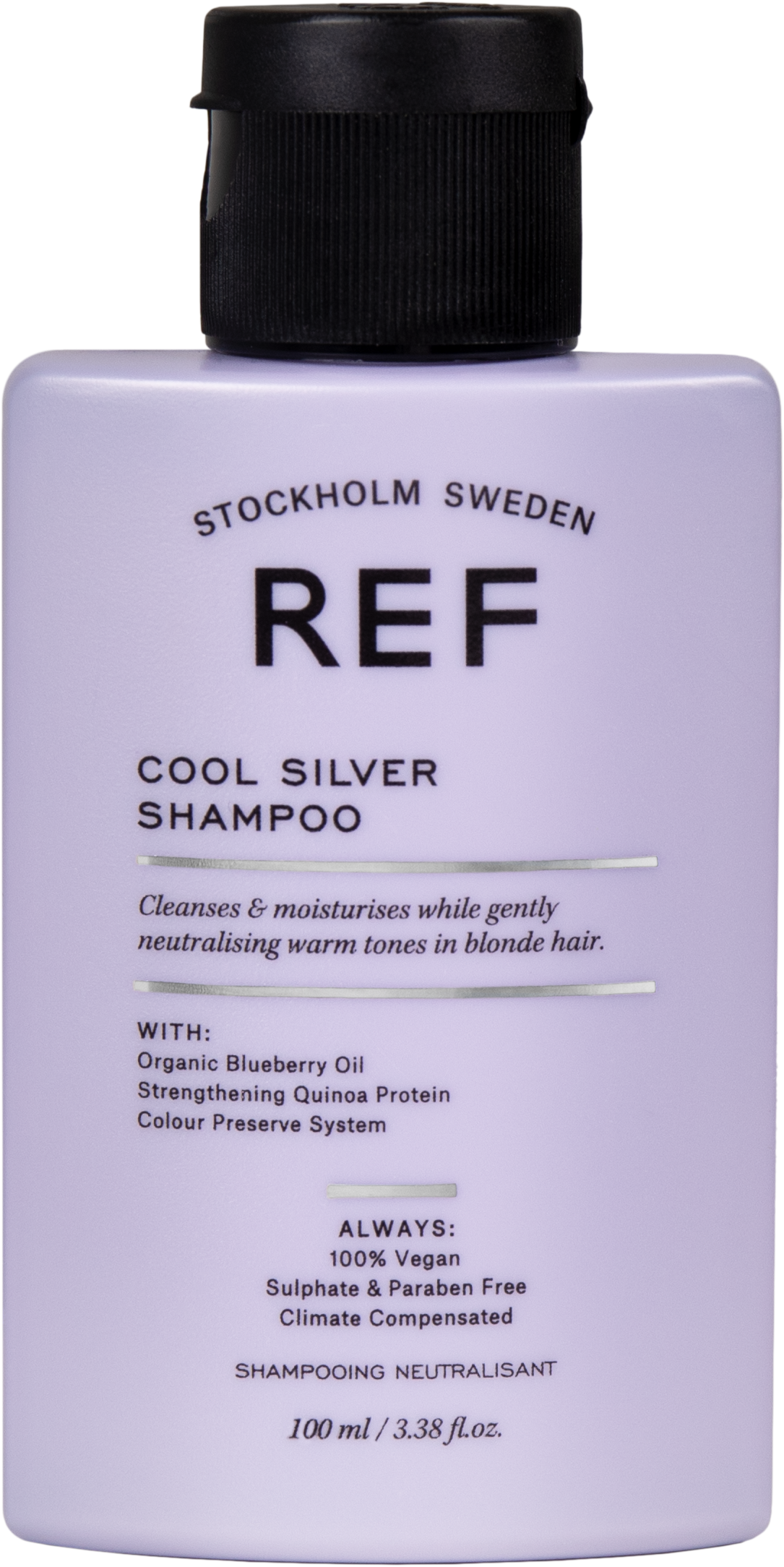 REF Stockholm Cool Silver Shampoo bottle 100ml